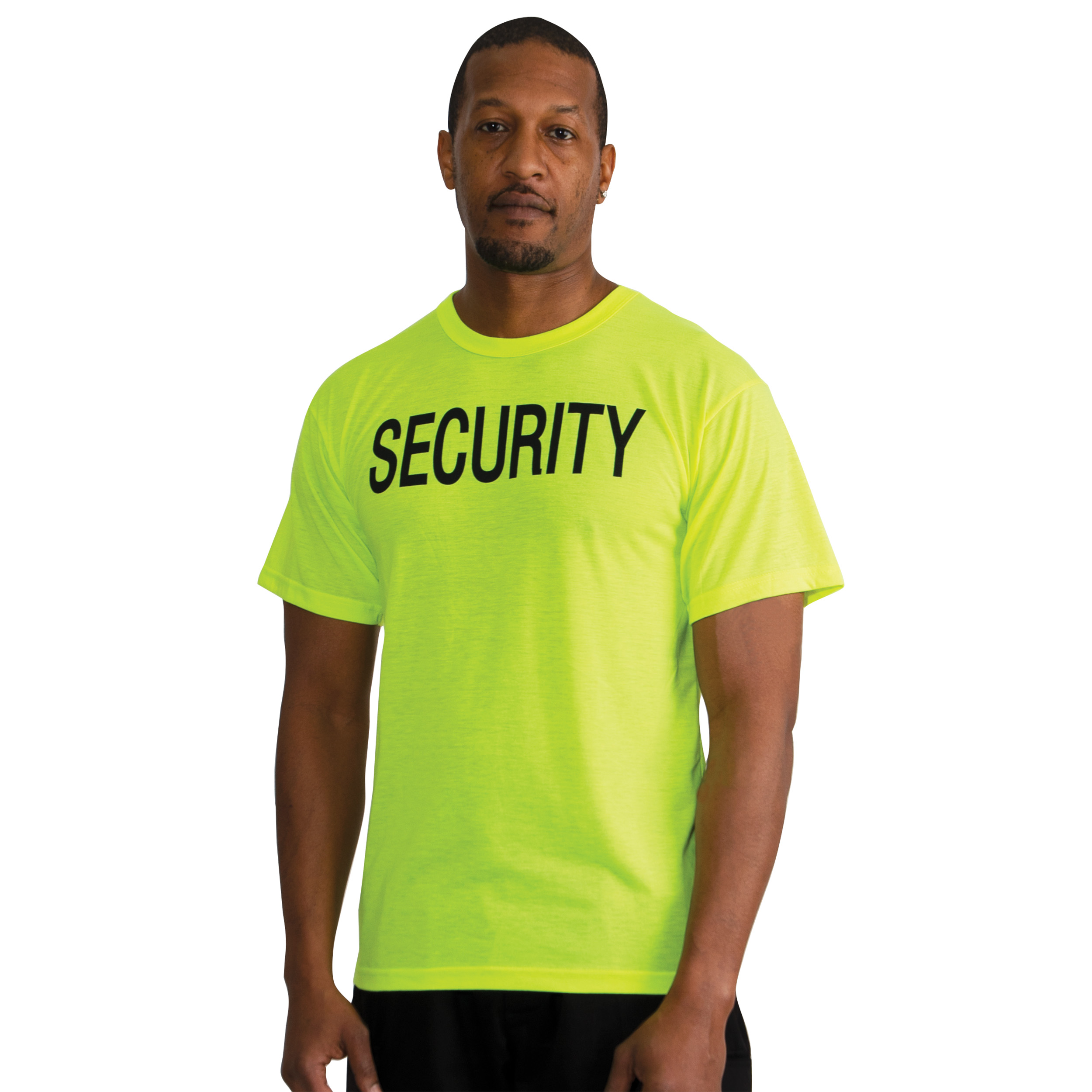 Rothco 2-Sided Security T-Shirt – Safety Green
