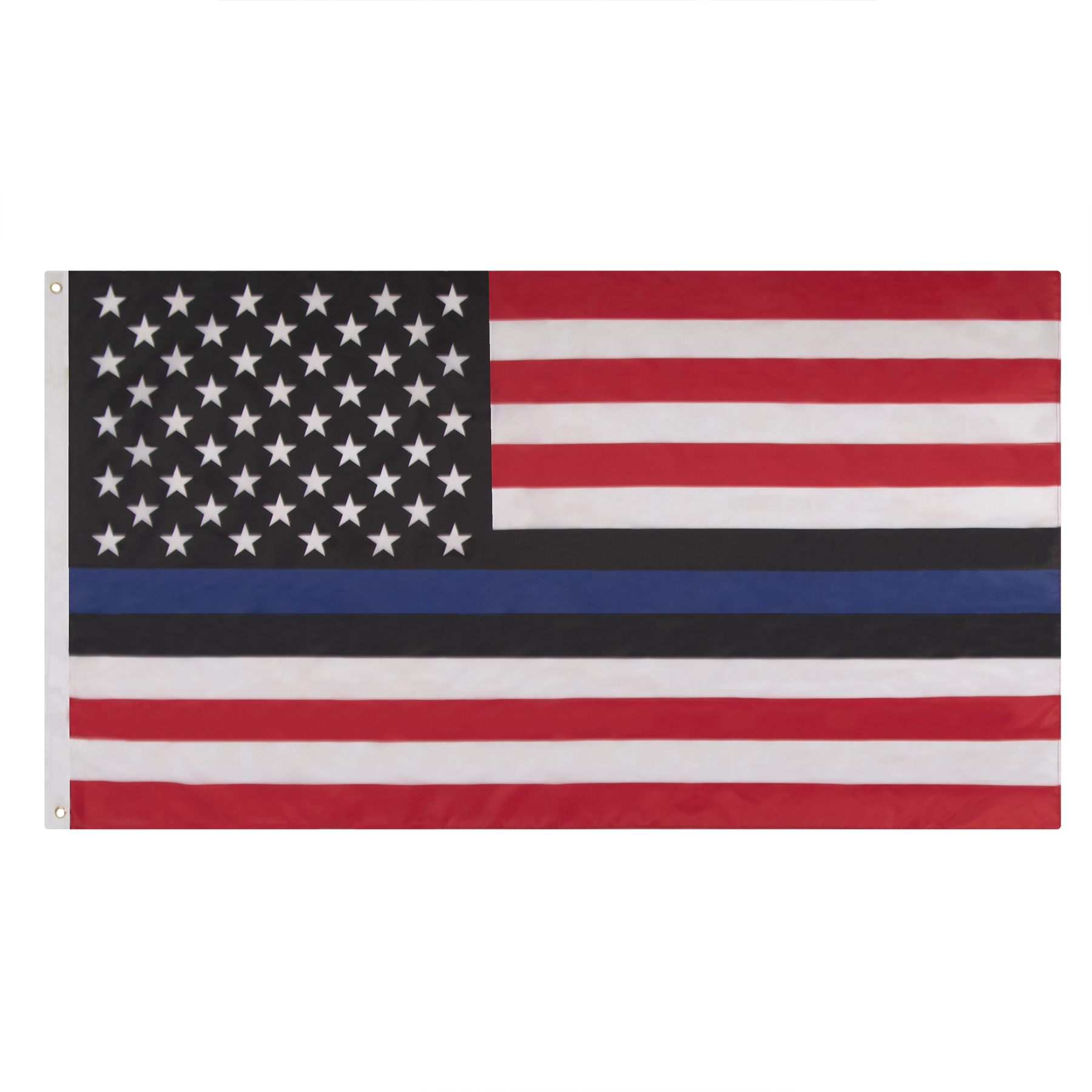 Rothco Red, White, and Blue Thin Blue Line US Flag – 3′ X 5′