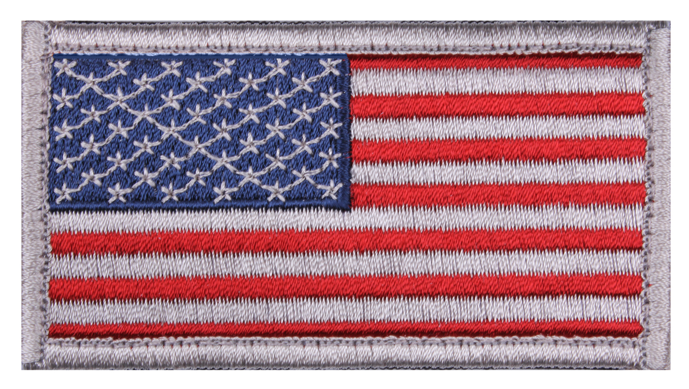 Rothco American Flag Patch – Hook Back