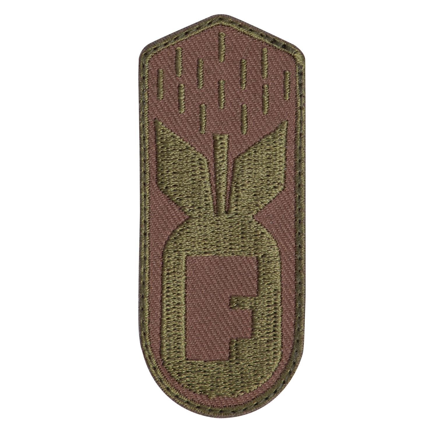 Rothco F-Bomb Patch With Hook Back – Coyote Brown