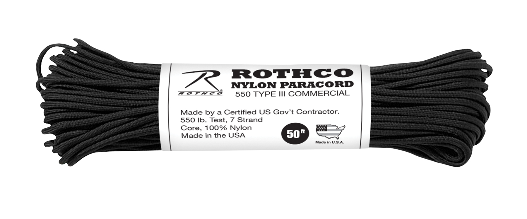 Rothco Nylon Paracord Type III 550 LB