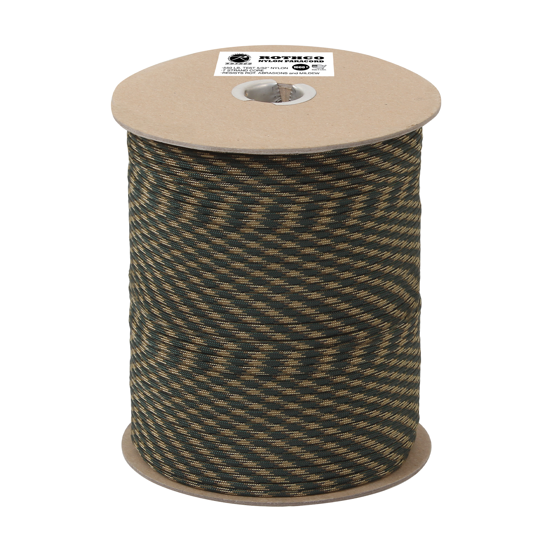 Rothco Nylon Paracord 550lb 1000 Foot Spool