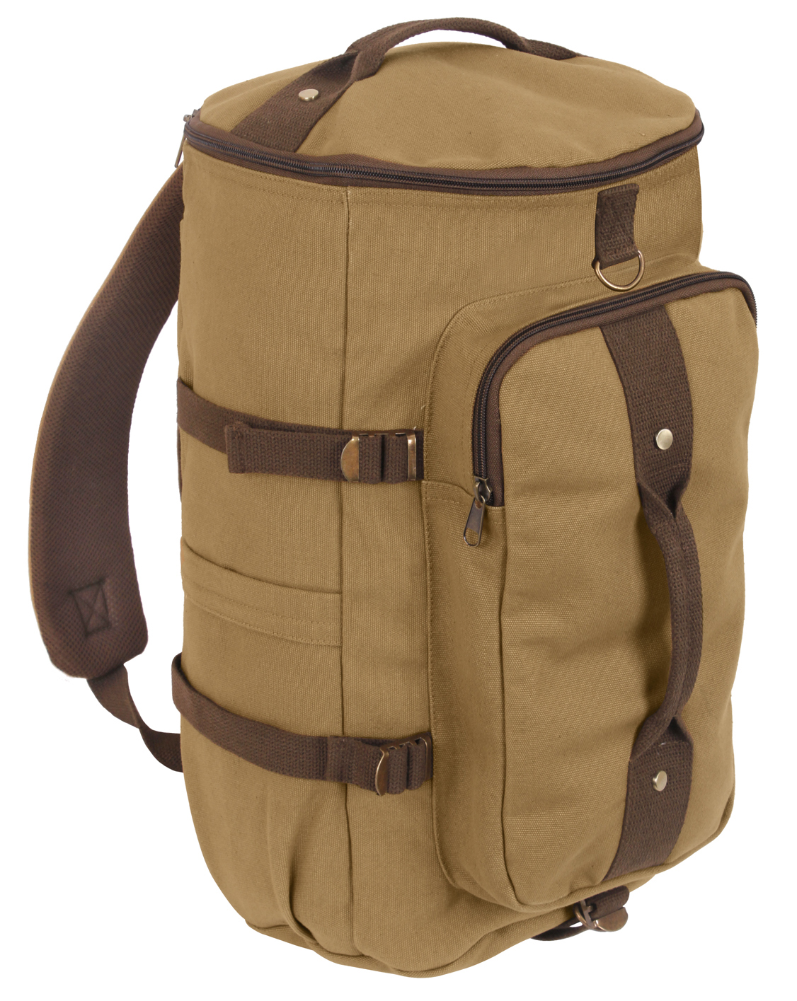 Rothco Convertible Canvas Duffle / Backpack – 19 Inches