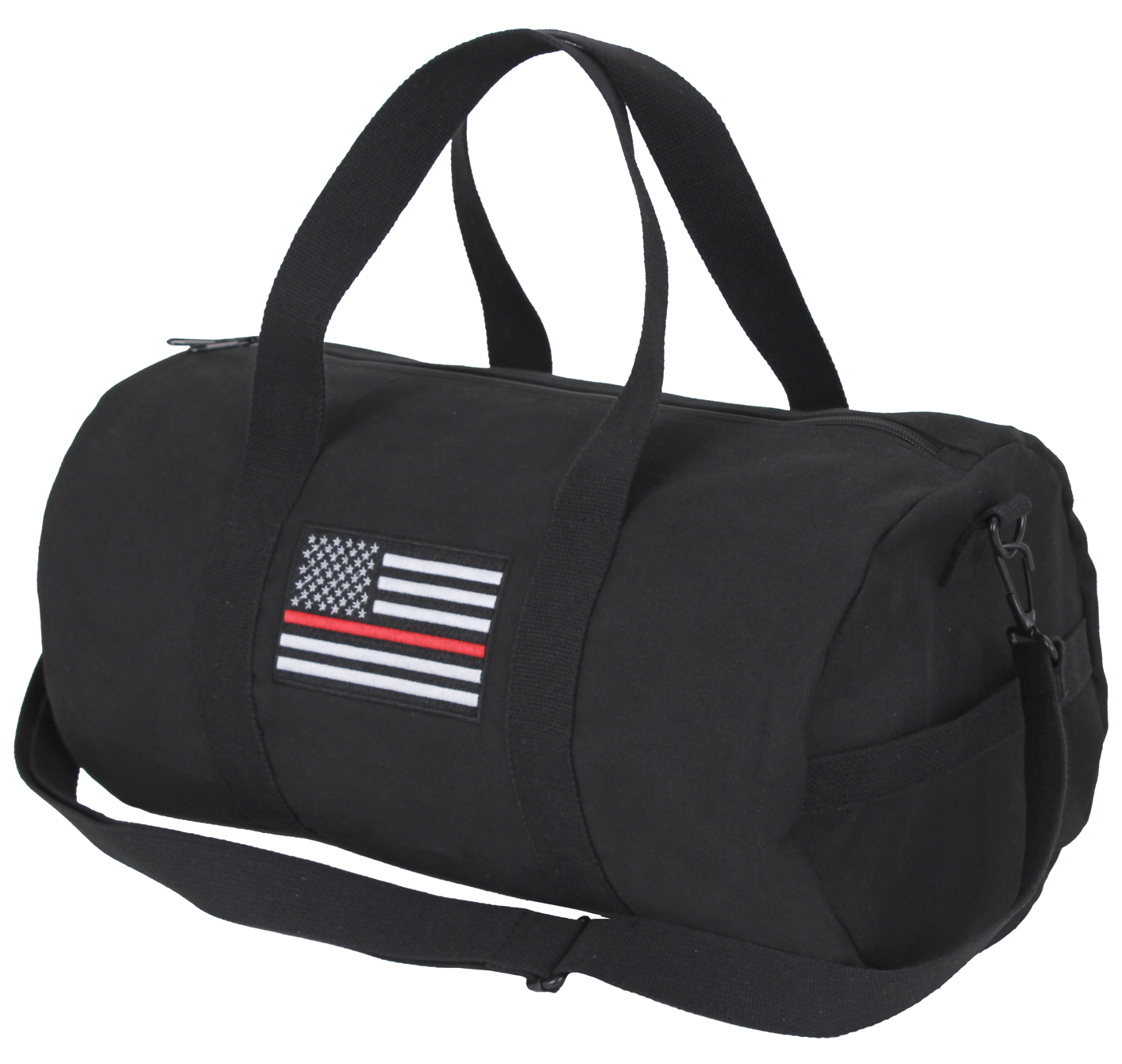 Rothco Thin Red Line Canvas Shoulder Duffle Bag – 19 Inch