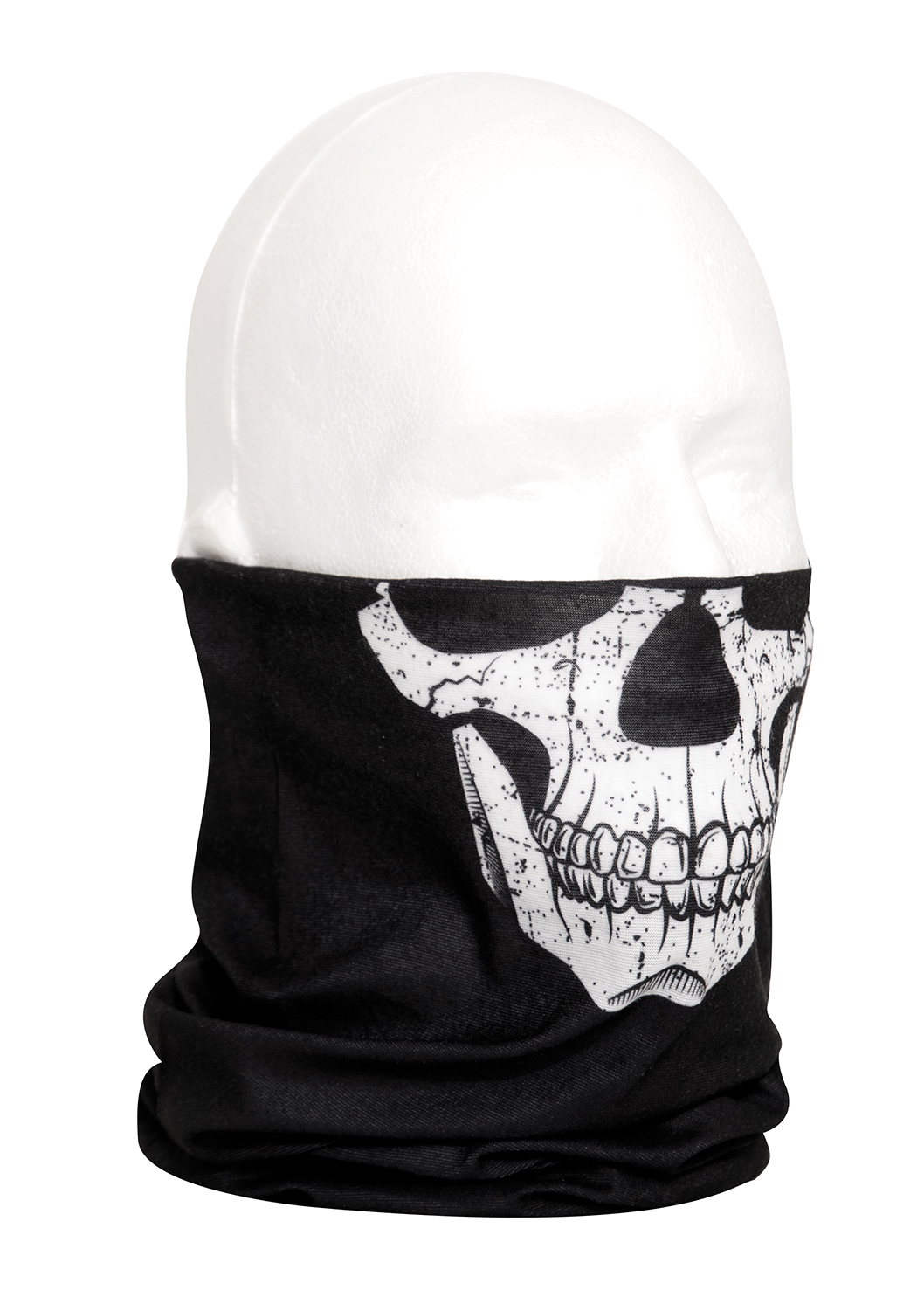 Rothco Multi-Use Neck Gaiter and Face Covering Tactical Wrap – Skull Print