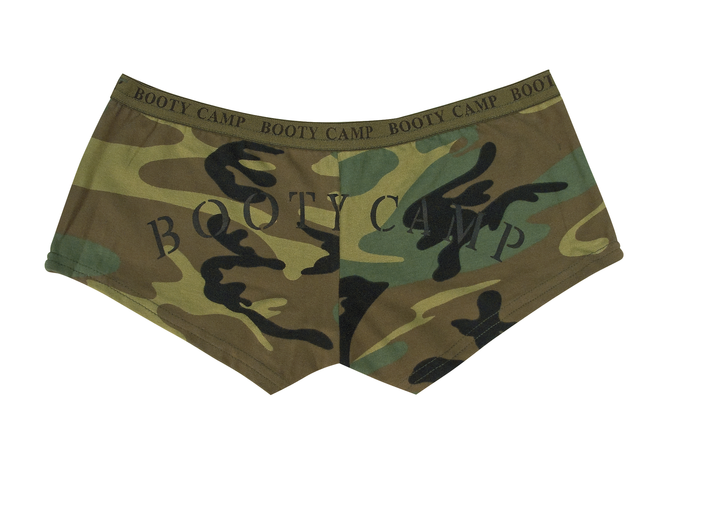 Rothco Woodland Camo “Booty Camp” Booty Shorts & Tank Top