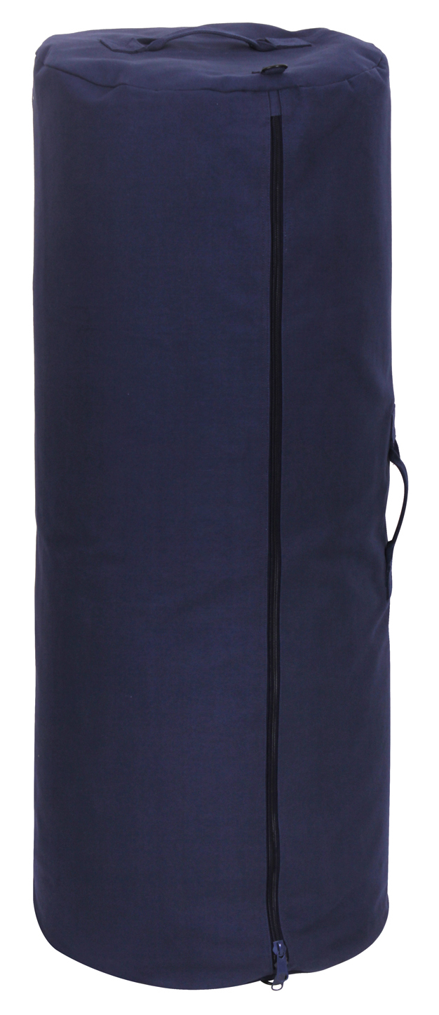 Rothco Canvas Duffle Bag with Side Zipper