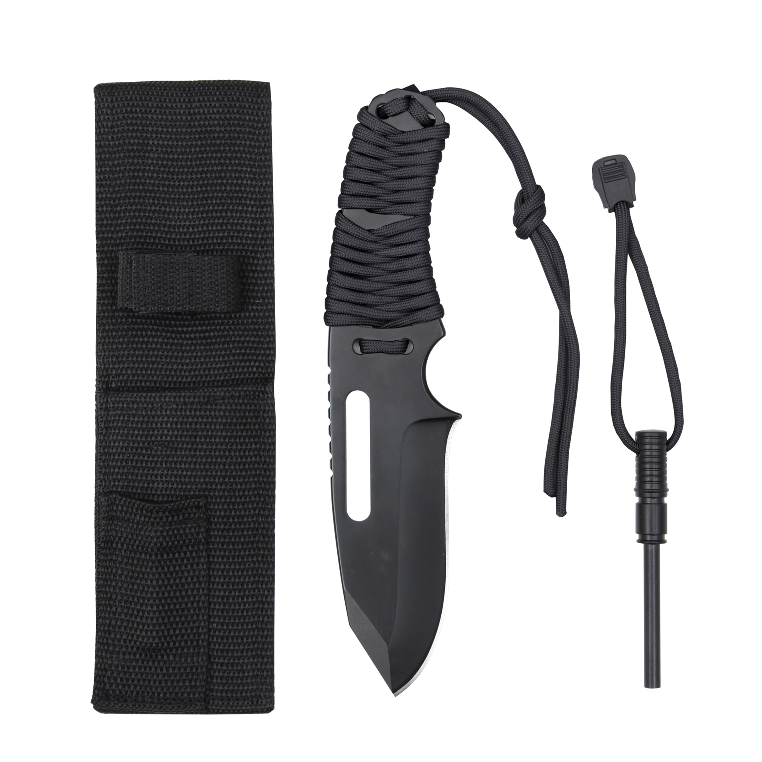Rothco Large Paracord Knife With Fire Starter