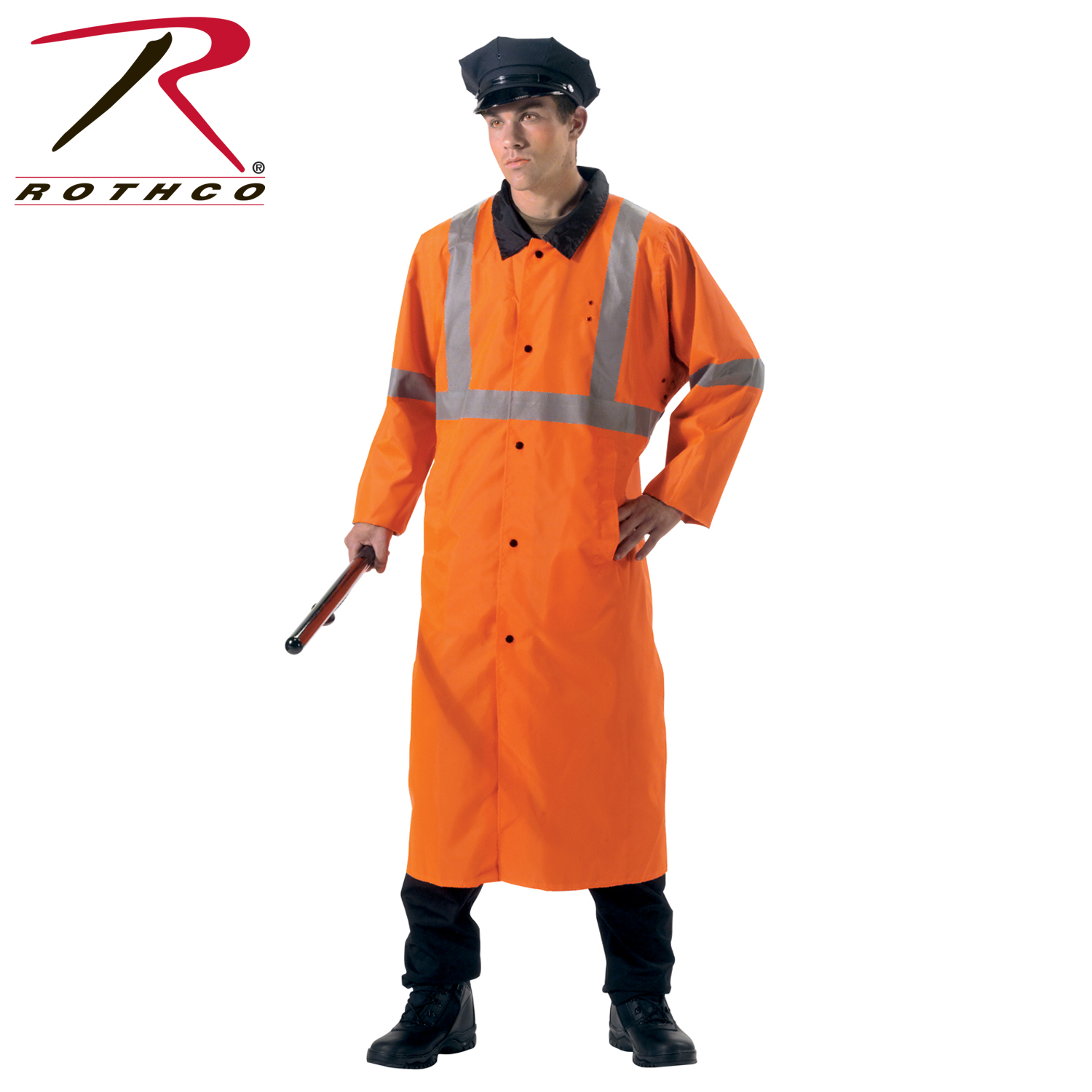 Rothco Reversible Reflective Rain Parka