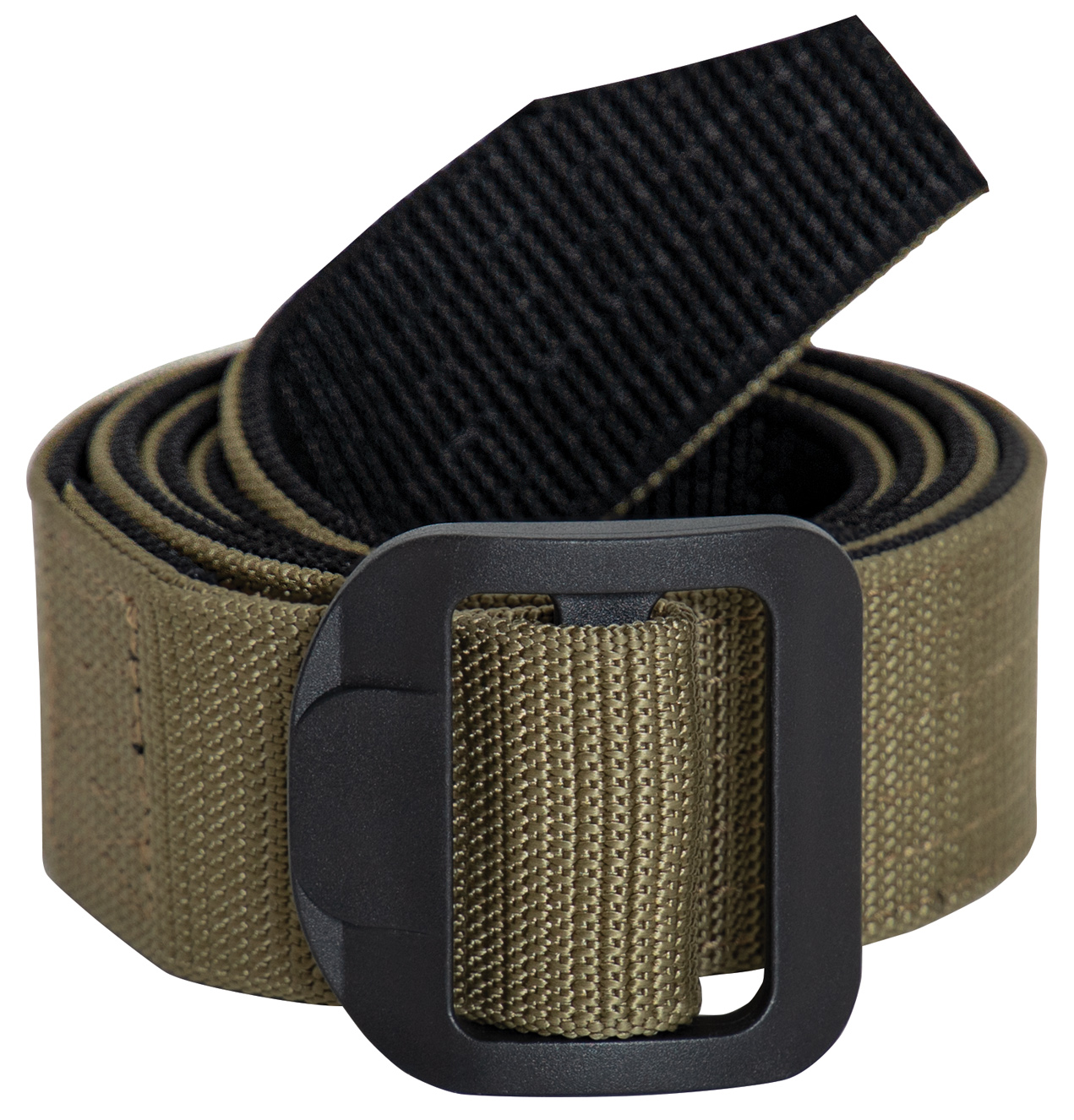 Rothco Reversible Airport Friendly Riggers Belt – Black / Coyote