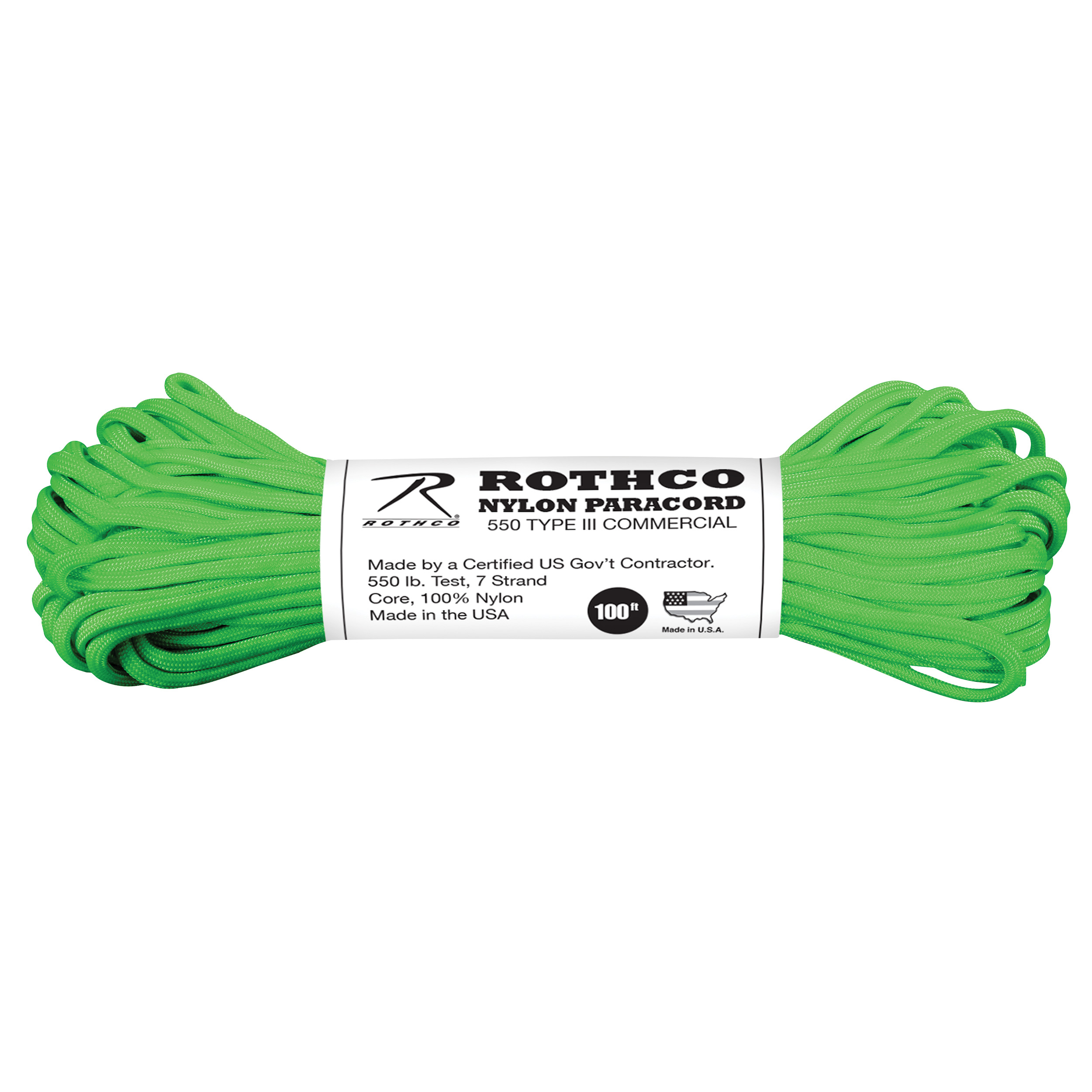 Rothco Nylon Paracord Type III 550 LB