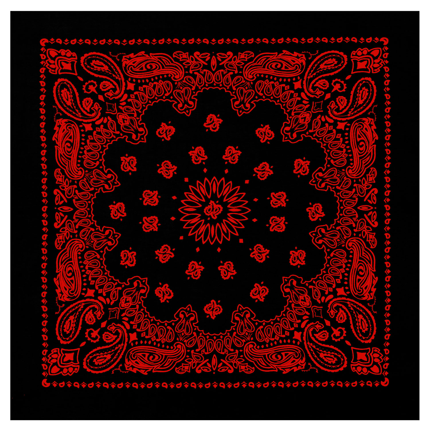 Rothco Trainmen Paisley Bandana – 22″ X 22″