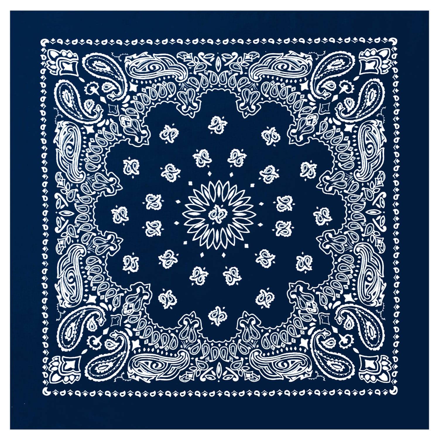 Rothco Trainmen Paisley Bandana - 22" X 22"