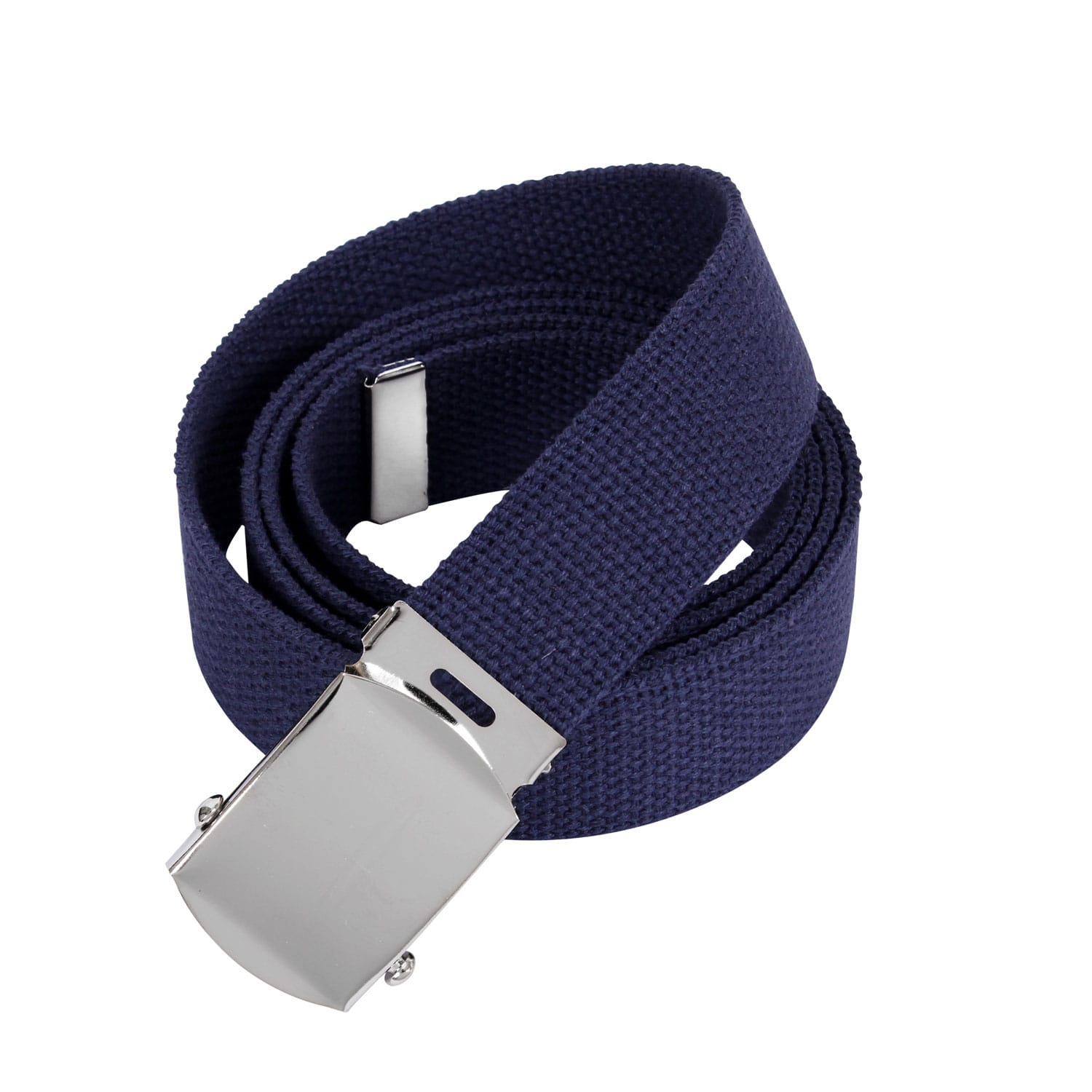 4177-Navy-Silver-N-amazon.jpg Rothco Web Belts - 44 Inches Long