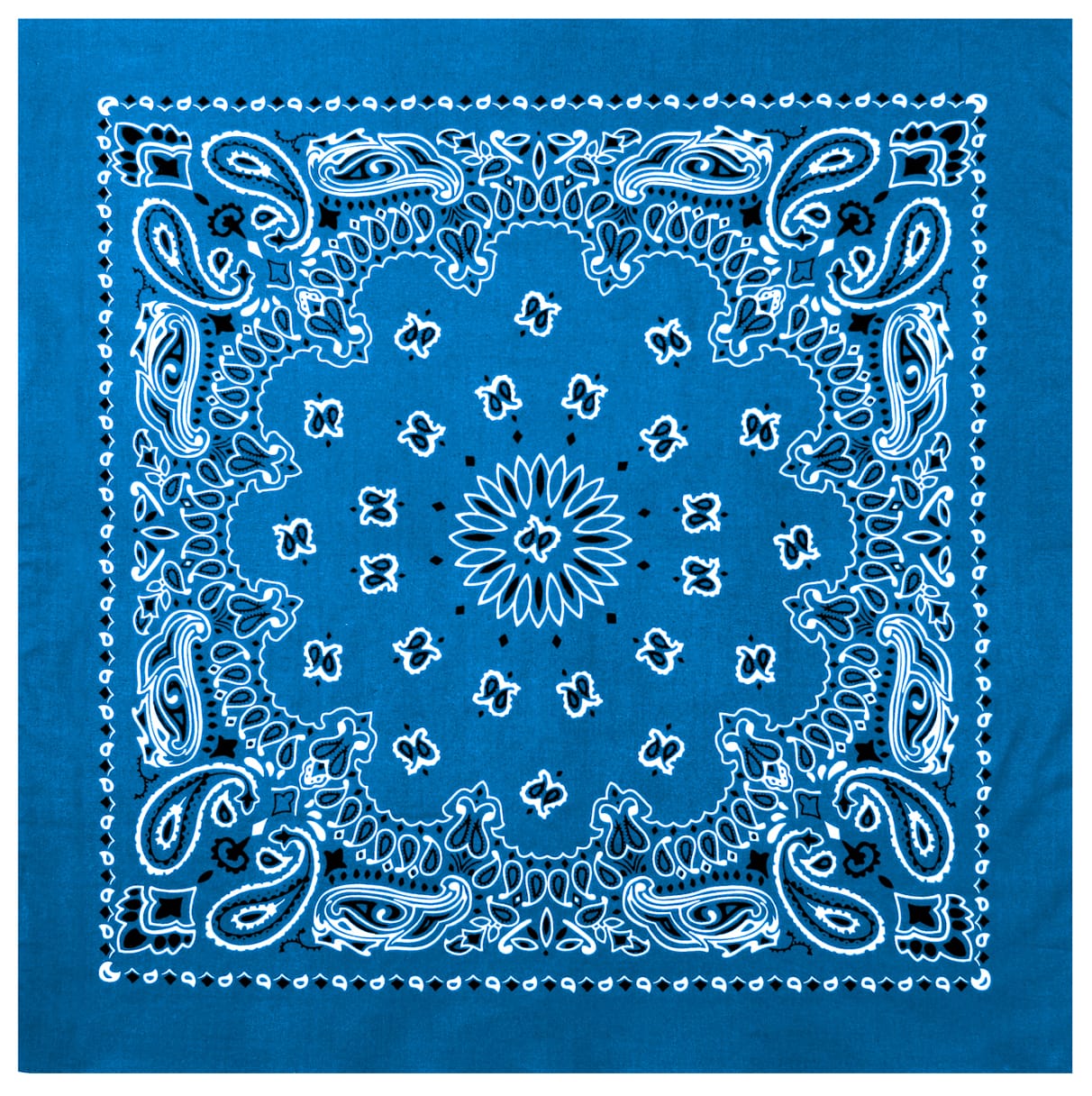 4349-Royal_Blue-A-amazon.jpg Rothco Trainmen Paisley Bandana – Extra-Large - 27” X 27"
