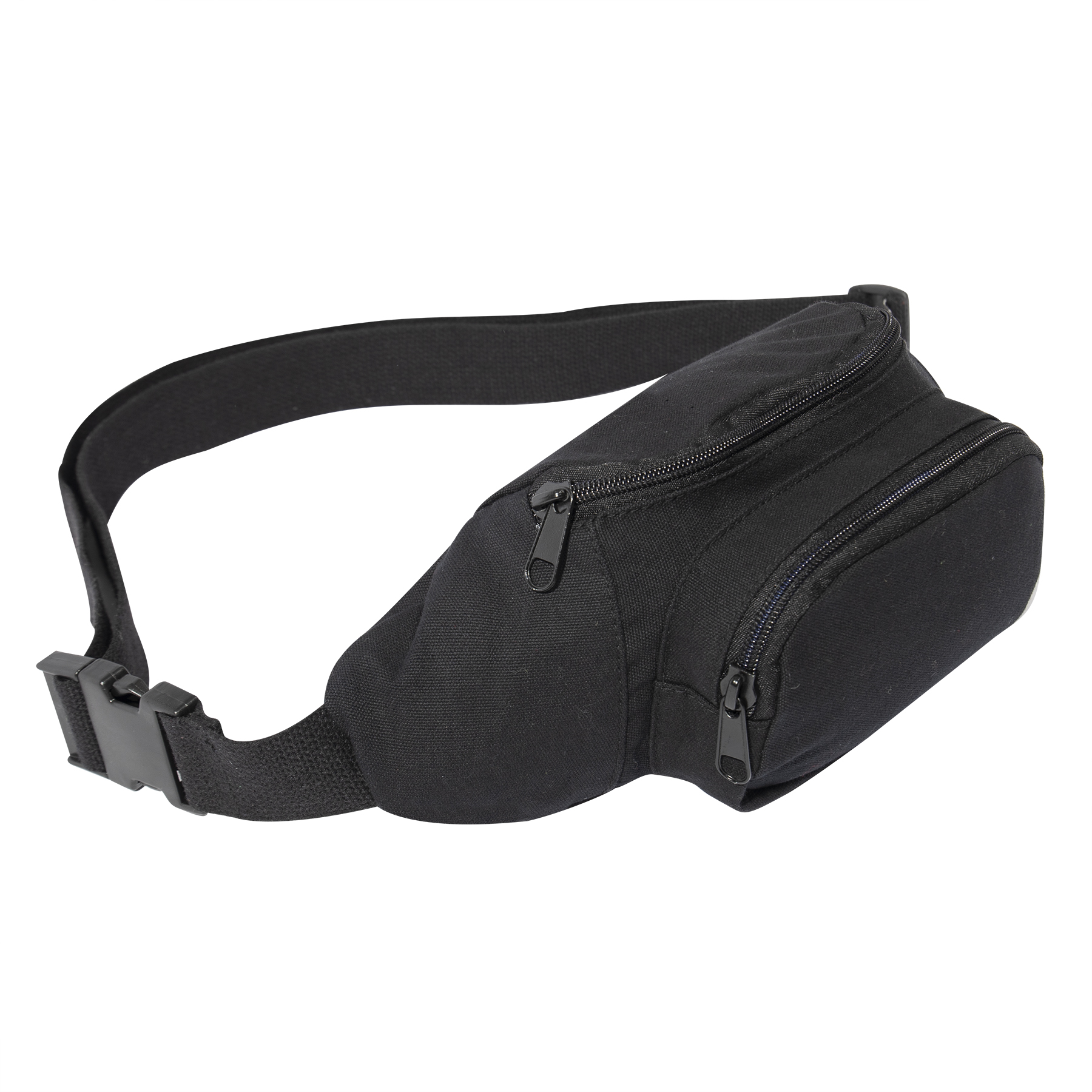 Rothco Canvas Crossbody Fanny Pack – Black