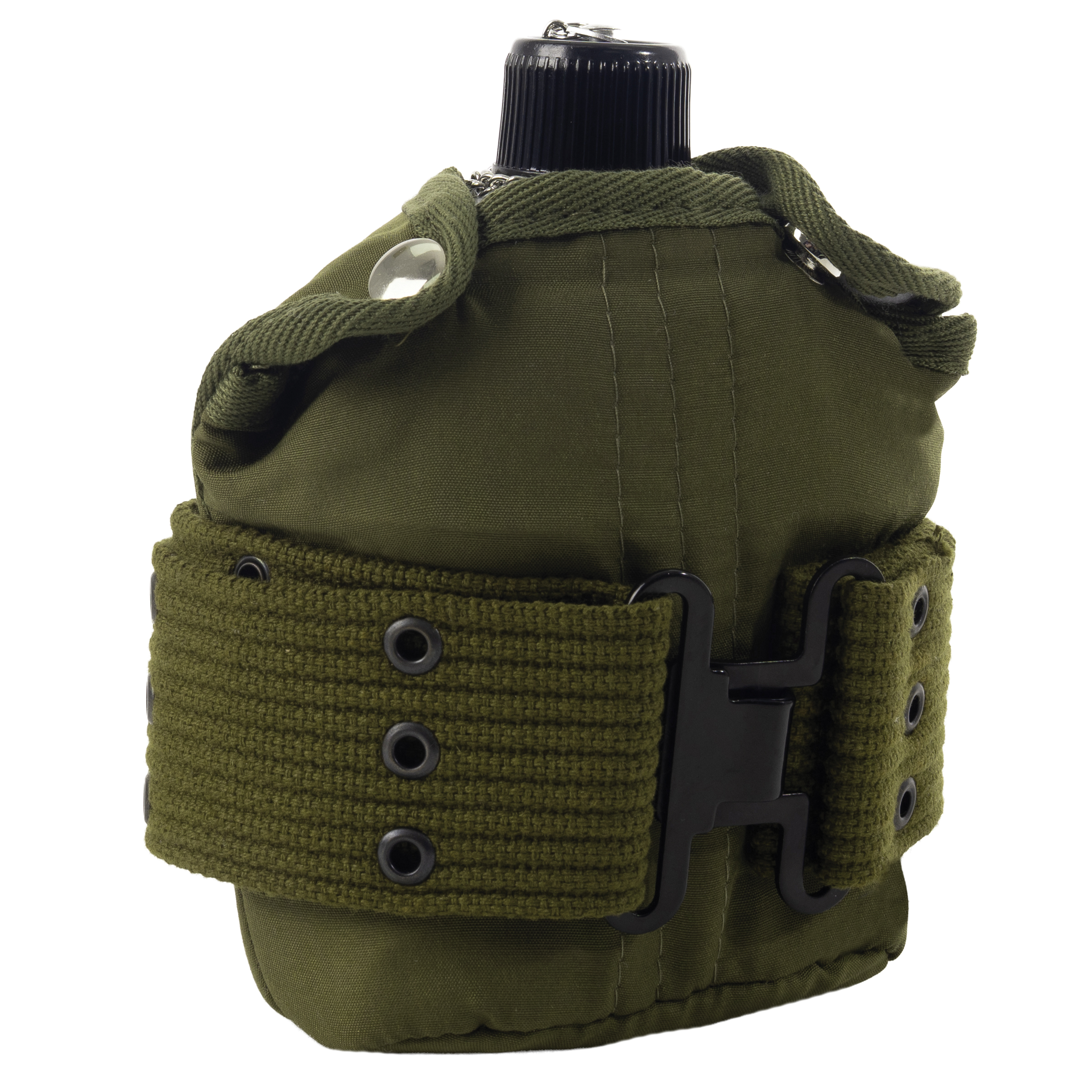 Rothco Aluminum Canteen And Pistol Belt Kit