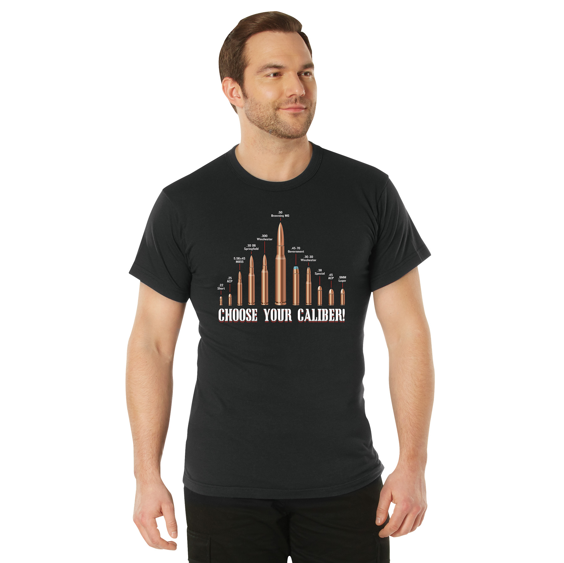 Rothco Vintage ‘Choose Your Caliber’ T-Shirt