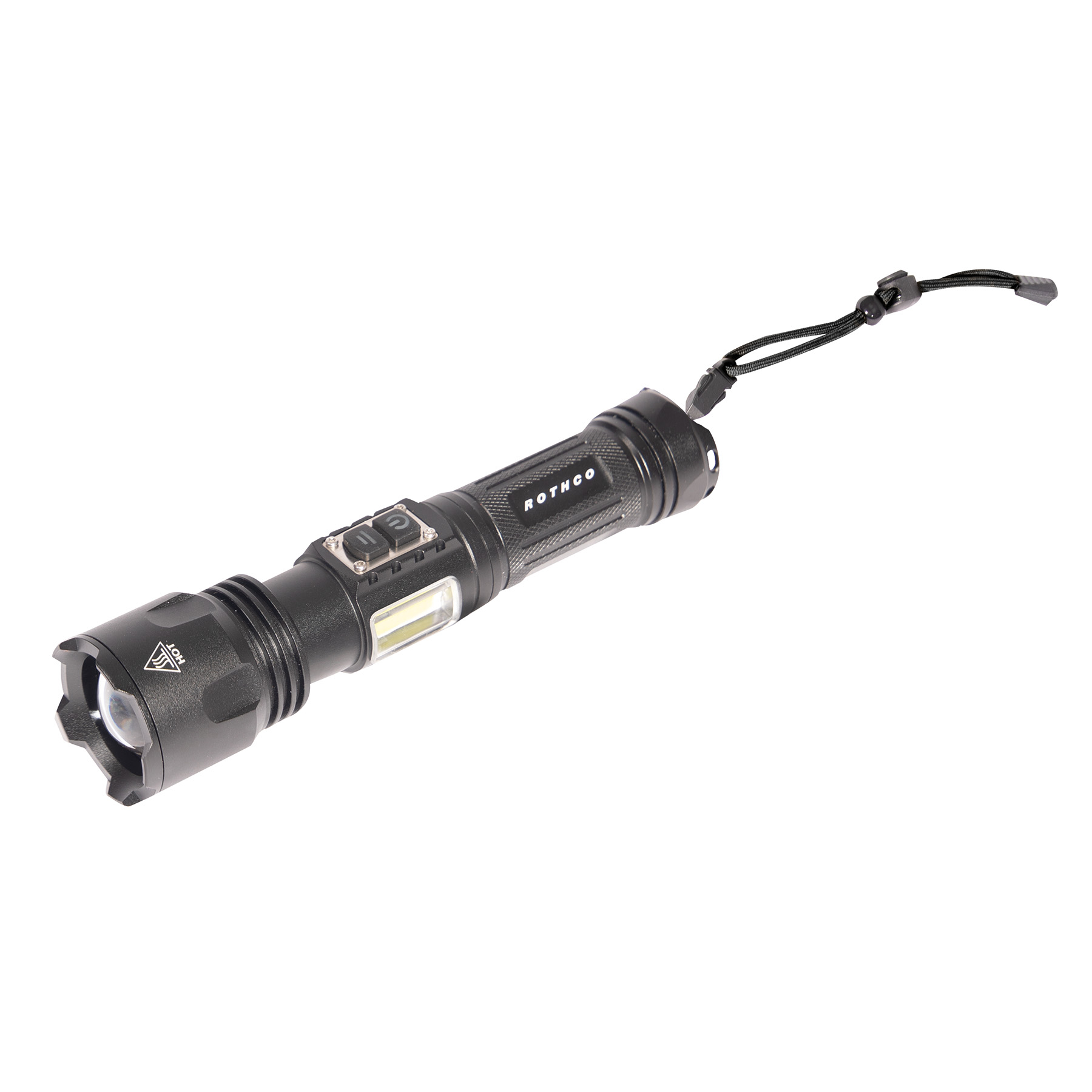 Rothco Rechargeable LED Tactical Task Light with Zoom – 2000 Lumens