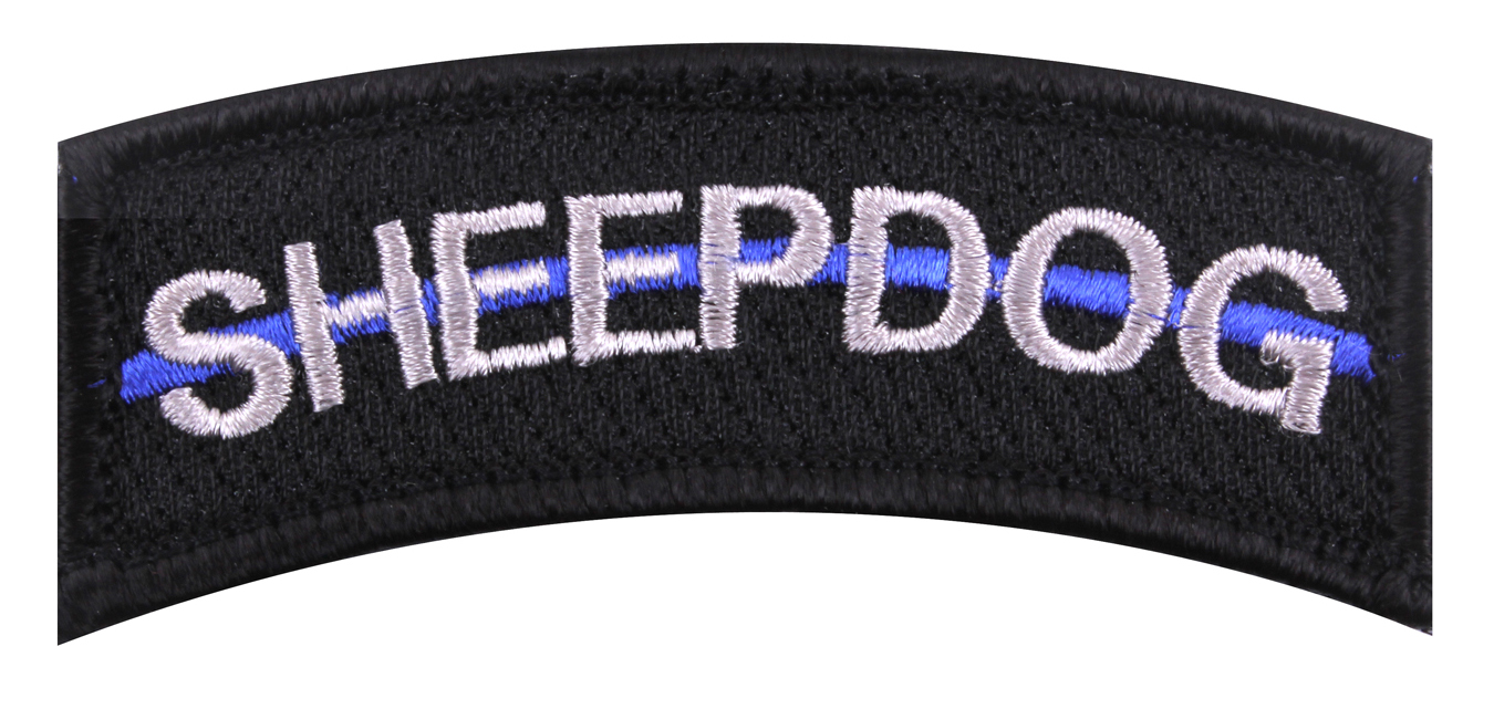Rothco Thin Blue Line Sheepdog Morale Patch