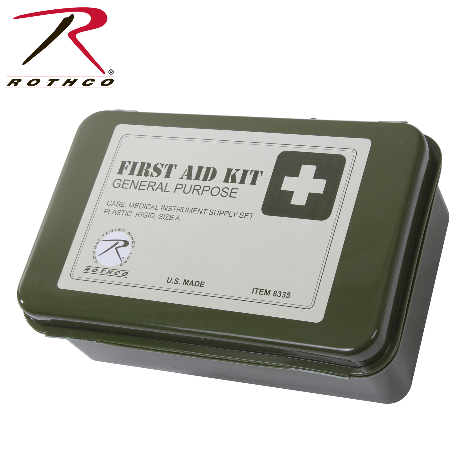 Rothco General Purpose First Aid Kit – Adaptable (No Alcohol Prep Pads or Cold Pack)