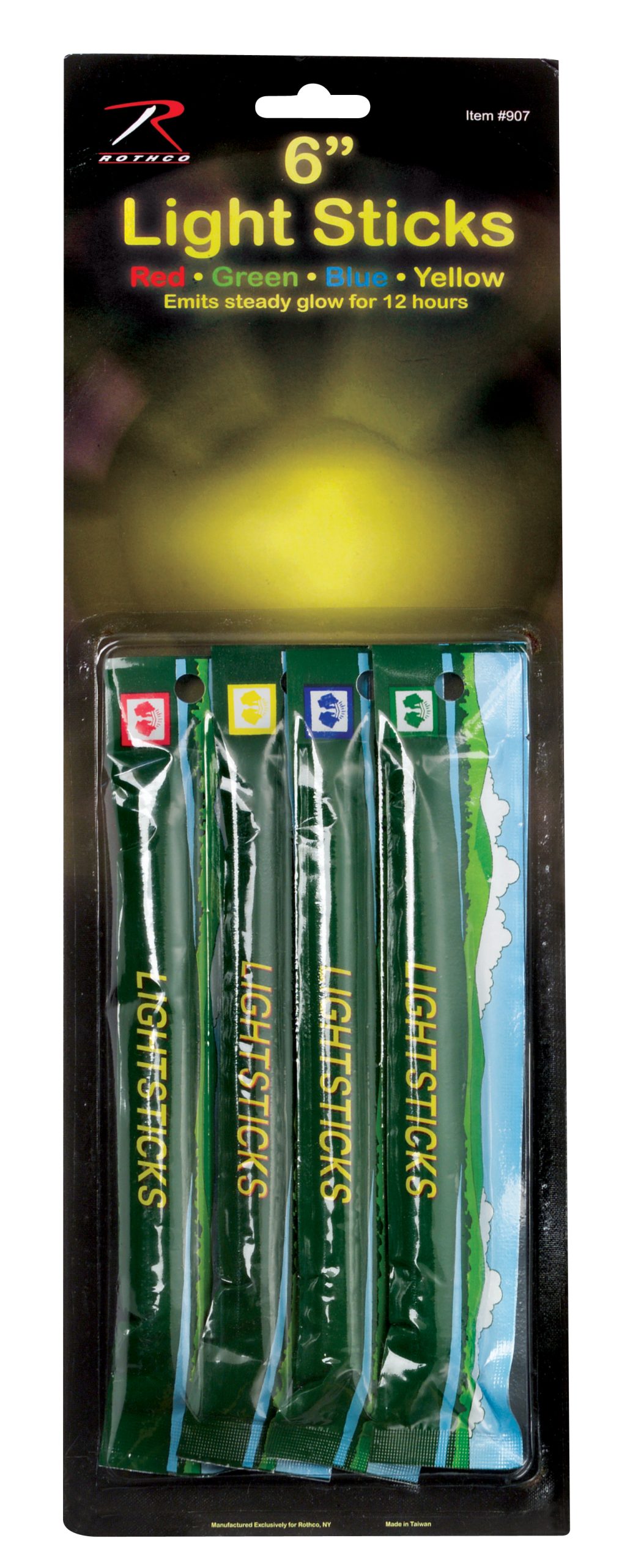 Rothco 4-Pack 6” Chemicals Lightsticks