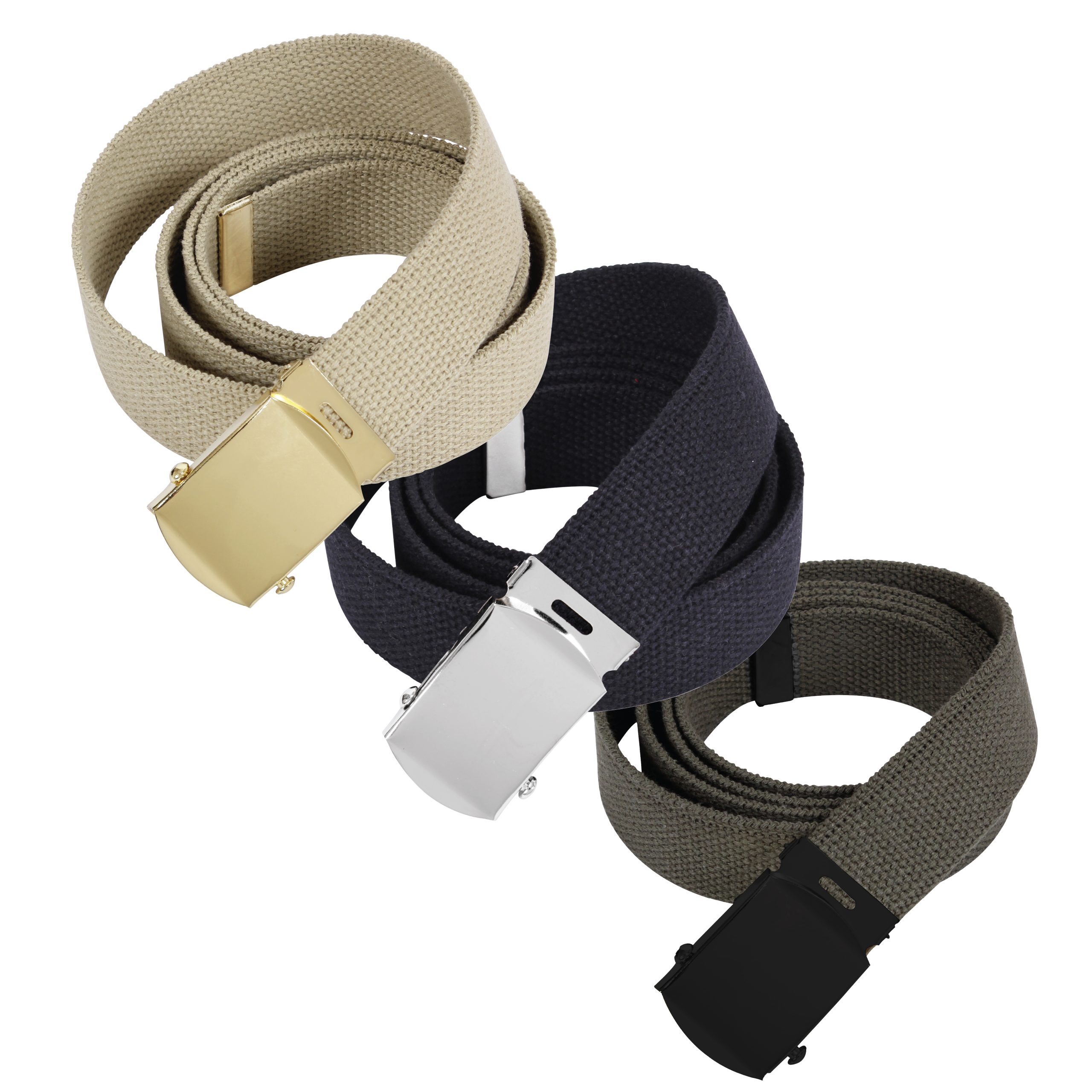 Rothco Web Belts In 3 Pack